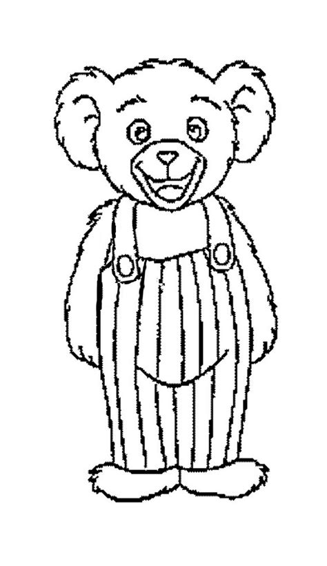 Corduroy Bear Coloring Pages Teddy Bears | Abcteach