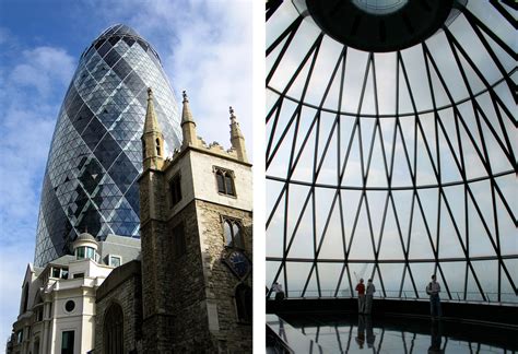 ESA - Gherkin building glass dome, London