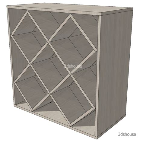 Wine racks Sketchup – 3dshouse