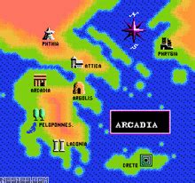 Battle of Olympus,The NES Roms Games online