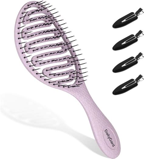 Amazon.com : Daily Gard Detangling Brush, Dry and Wet Vented Detangler ...