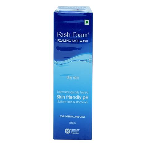 Buy Fash Foam Foaming Face Wash 100 ml | 19 Minutes Delivery | Apollo ...