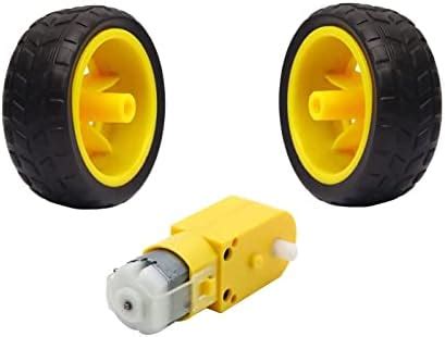 ILT Retail - DC Bo Motor 3-6V Dual Shaft Geared TT Magnetic Motor with ...