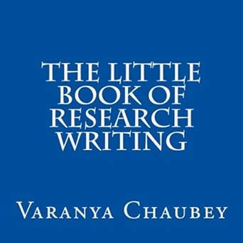 Buy The Little Book of Research Writing Book Online at Low Prices in ...