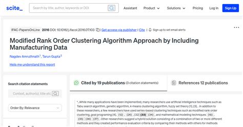Image result for Rank Order Clustering Roc Algorithm