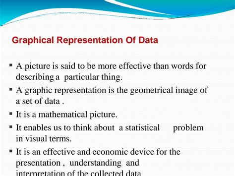 Graphic Presentation of Data 的图像结果