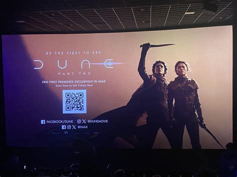 Dune Part Two - IMAX Fan First tickets for sale : r/dune