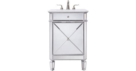 Elegant Lighting VF-1100-VW Camille 24" Free Standing Single Basin ...
