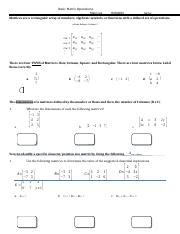 Image result for Basic Matrices Tutorial