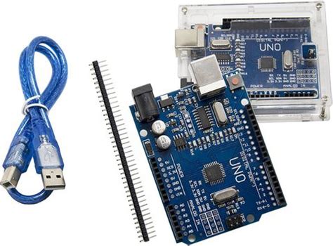 OLatus Arduino Uno R3 SMD with Acrylic Case Shell Enclosure Gloss Box ...