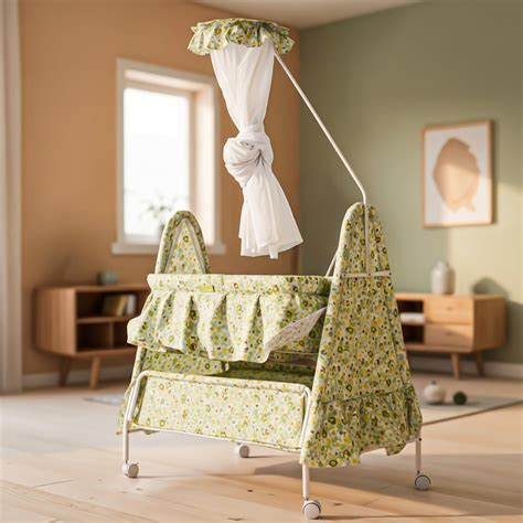 Buy Baby Swing Cradle for Newborns Portable Infant Palna Jhula with Net ...