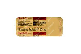 Ebast 20 MG | Order Ebast 20 MG Tablet Online at Truemeds