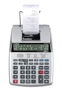 Canon P23-DTSC II Printing Calculator, 2-Color Printing, Silver ...