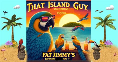 That Island ?️ Guys 1st Luau of the Season!, Fat Jimmy's Smokehouse ...