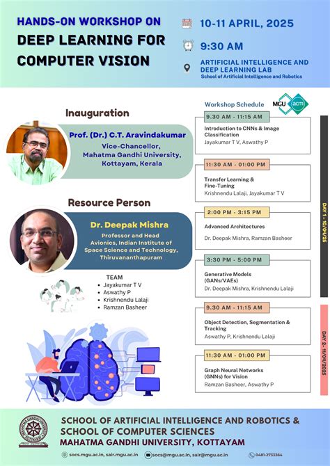 Two day Hands-on Workshop on Deep Learning for Computer Vision by Dr ...