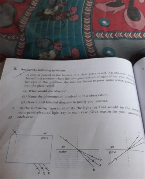 in the following figures identify the light that would be the correct ...