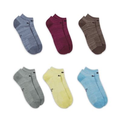 Nike Everyday Lightweight No-Show Training Socks (6 Pairs). Nike IN