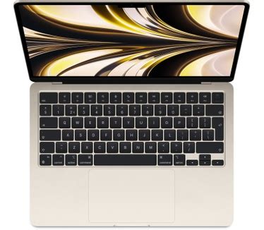 Specificaties van Apple MacBook Air 2022 M2 8-core, 8GB ram, 8-core GPU ...