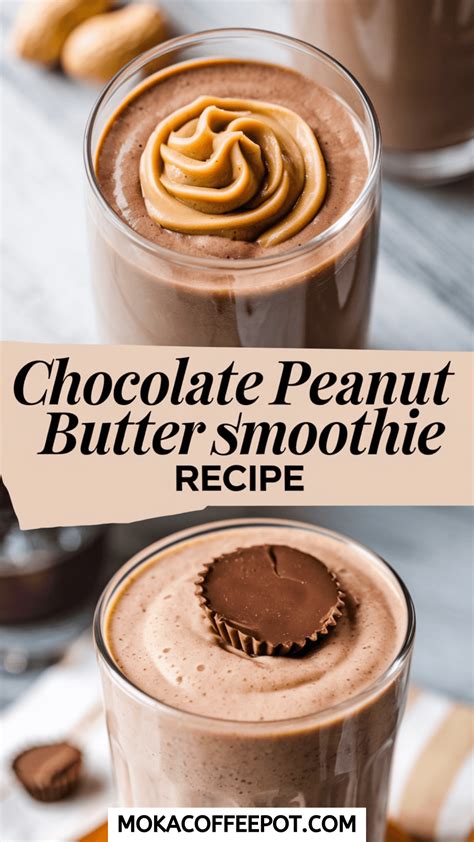 Chocolate Peanut Butter Smoothie Recipe