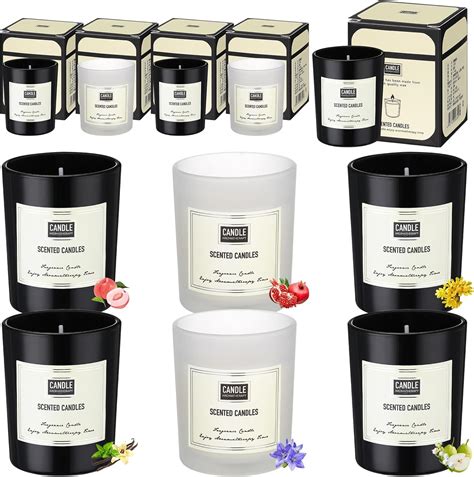 Amazon.com: MTLEE 12 Pcs Candles for Home Scented Candles Gift Set for ...