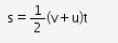 Derive the third equation of motion v2 - u2 = 2as using velocity-time ...
