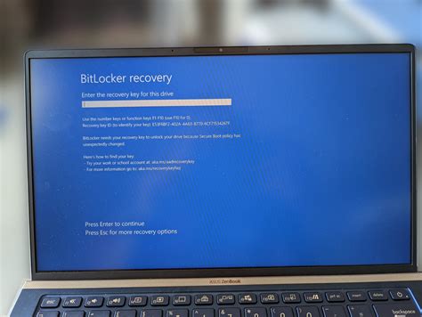 Bitlocker Recovery 的图像结果