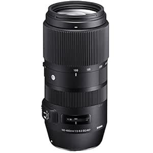 Sigma 729955 100-400mm f/5-6.3 DG OS HSM Contemporary Lens for Nikon ...