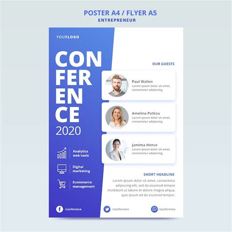 Conference Flyer 的图像结果