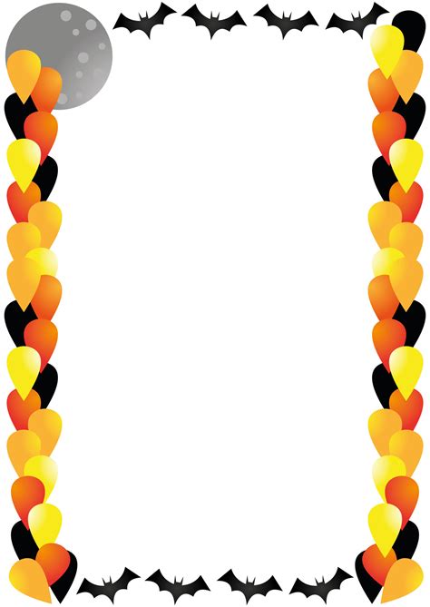 Halloween Frames And Borders - 15 Free PDF Printables | Printablee
