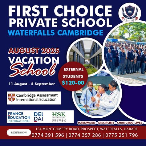 August Vacation School, 154 Montgomery Drive, Cnr Washington and ...