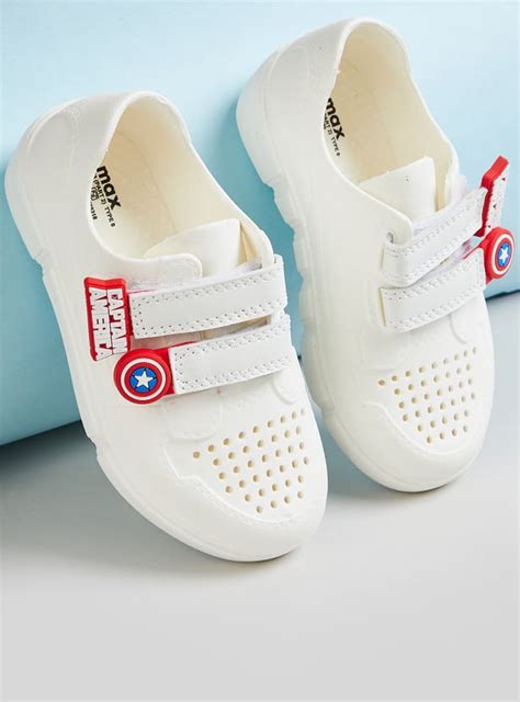 Buy Boys Captain America Perforated Sneakers Online at just Rs. 399.0 ...