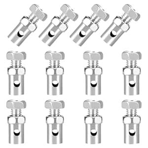 GREHUA 12PCS Universal Throttle Cable Ends Stops 1/8" Clutch Brake ...