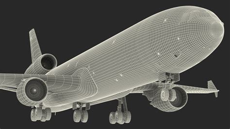McDonnell Douglas MD11 Tri Jet Wide Body Airliner 3D model | 3D Molier ...