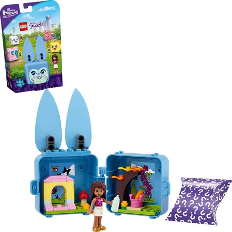 Buy LEGO Friends Andrea’s Bunny Cube 41666 Building Kit; Rabbit Toy for ...