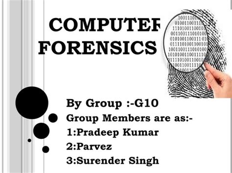 Image result for Computer Forensics Lecture