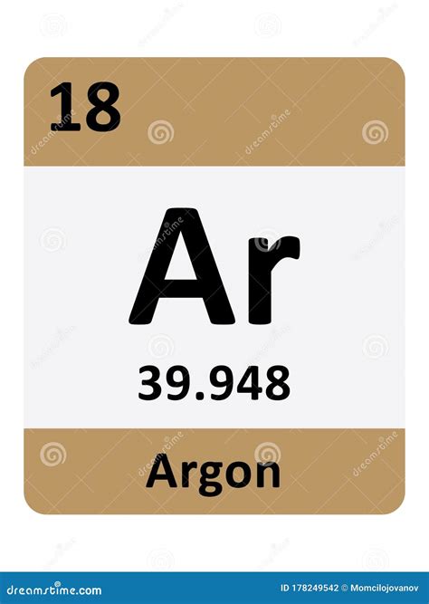Argon Atomic Number And Mass
