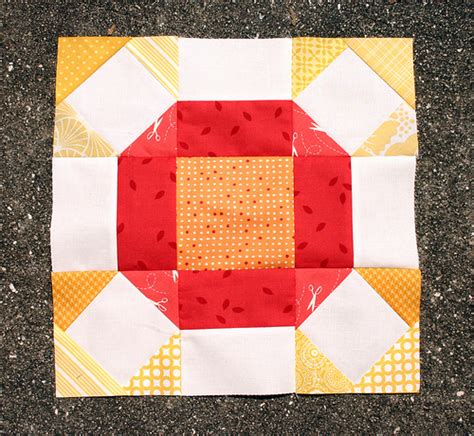 June Tailor Tutorials Rolling Stone Block Pattern 的图像结果