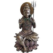 Buy Himalayan Craft Shiva Statue Hindu God Lord Shiva Brass Idol 7 in ...