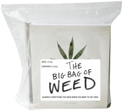 Buy The Big Bag of Weed: (Almost) Everything You Need When You Want to ...