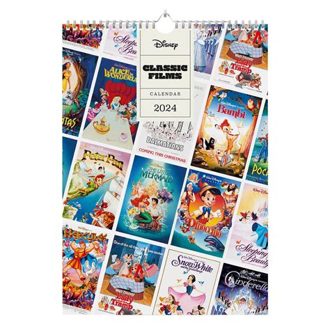 Buy Grupo Erik Disney 2024 Wall 2024 - A3 2024 Family Planner 29.7 x 42 ...