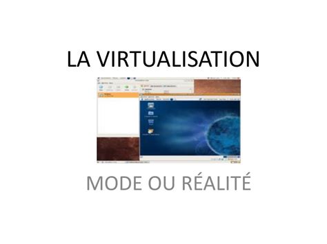 Image result for Explication Virtualisation