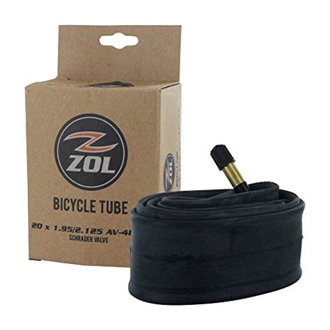 Buy Zol Bicycle Bike Inner Tube 20" x1.95/2.125 Schrader Valve 48mm(10 ...