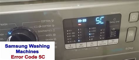 Image result for Samsung Washing Machine SC Error Code