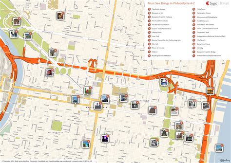 Printable Philadelphia Tourist Map