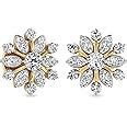 PC Jeweller The Bellatrix 18Kt Yellow Gold & Diamond Earring For Women ...