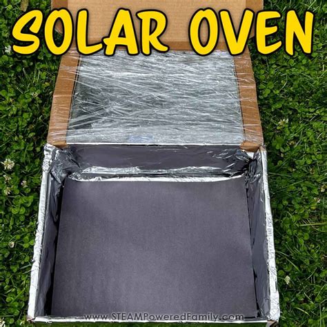 Simple Solar Oven Projects How To Make A Solar Oven | Science Project