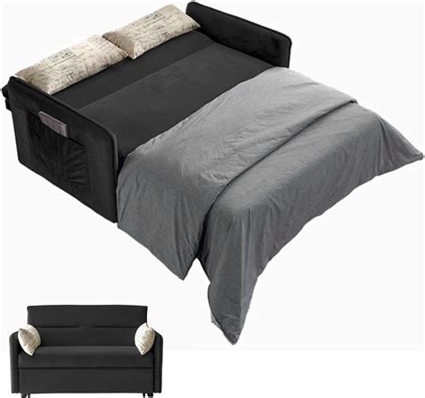 Buy Gynsseh Pull Out Loveseat Sleeper, Velvet Sleeper Loveseat Pull Out ...