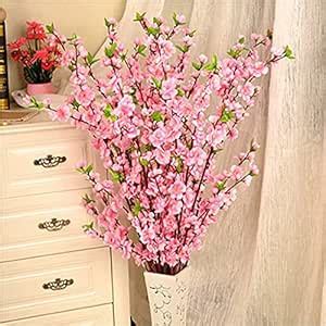 Buy Nutts Artificial Cherry Blossom Flowers (Pink) X-Large Online at ...