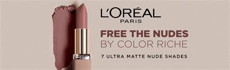 Buy L'Oreal Paris Matte Color Riche Free the Nudes Lipstick, Matte ...