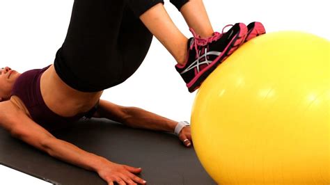 How to Do a Glute & Hamstring Workout on a Stability Ball - Howcast